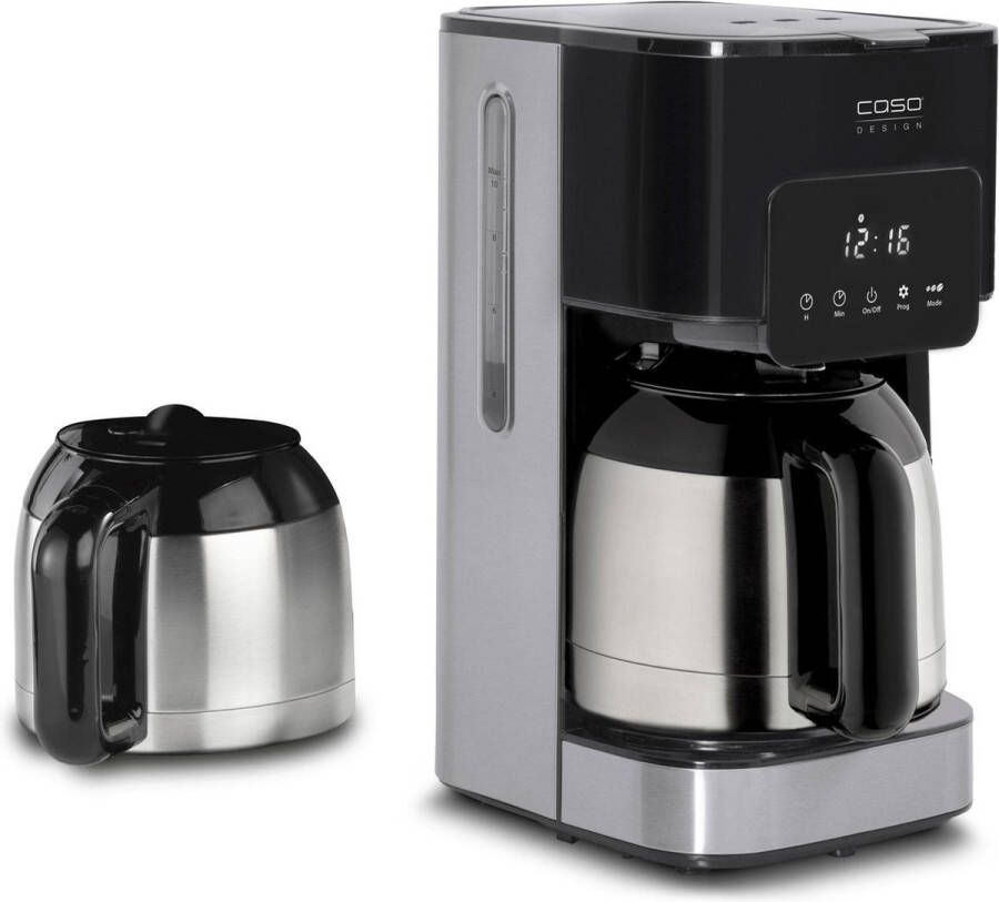 Caso Koffiezetapparaat Coffee Taste & Style Duo Thermo inclusief 2 thermoskannen roestvrij staal 10 kopjes 800 watt