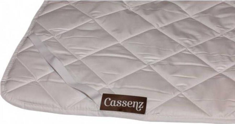 Cassenz Plateau Molton matrasbeschermer 100% katoen 90 200cm 550gr