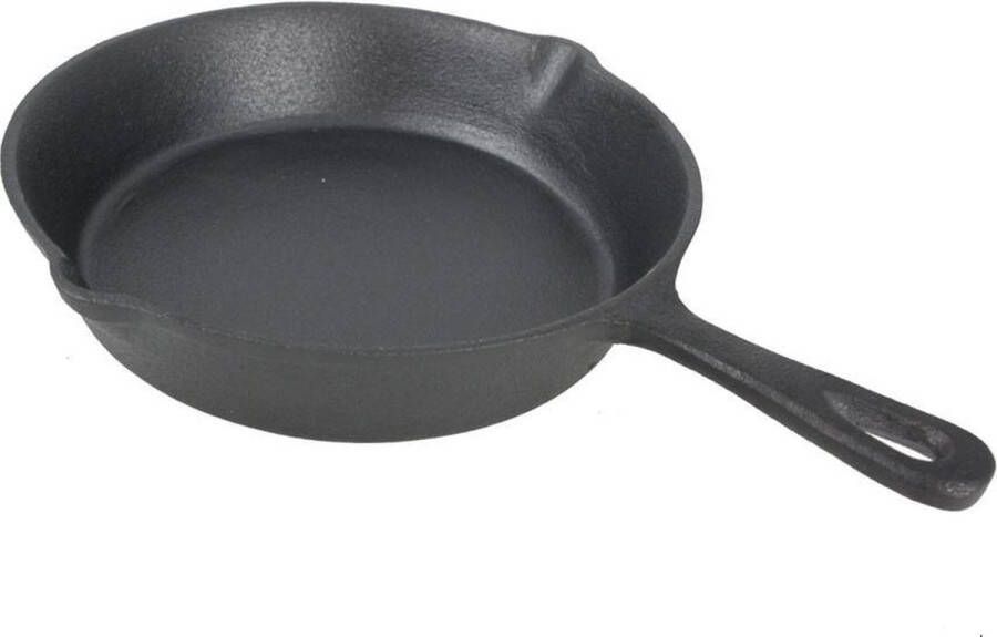 Cast Iron Koekenpan Gietijzer ø 20 cm zonder anti-aanbaklaag