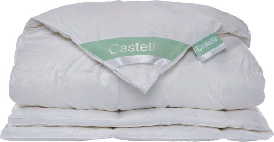 Castella Sirius All Year Dekbed 260x220 cm 90% Eendendons Lits-jumeaux XL Dekbed Extra Lang Enkel Dekbed voor alle Seizoenen Anti-Huisstofmijt Ventilerend & Absorberend