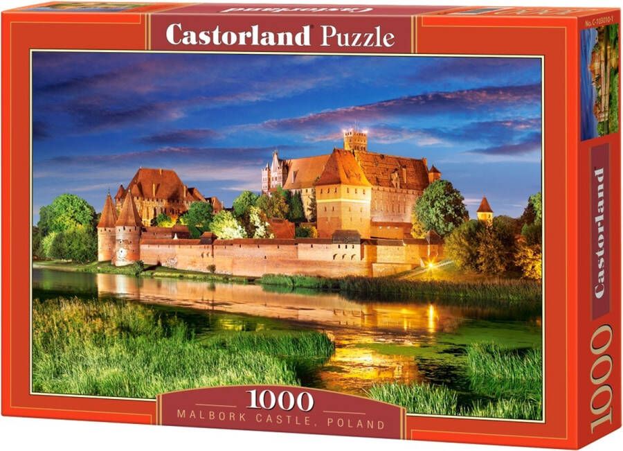 Selecta Malbork Castle Poland puzzel 1000 stukjes