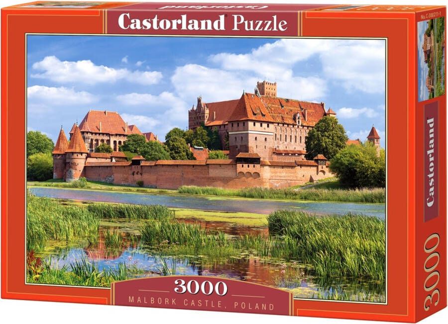 Selecta Malbork Castle Poland puzzel 3000 stukjes