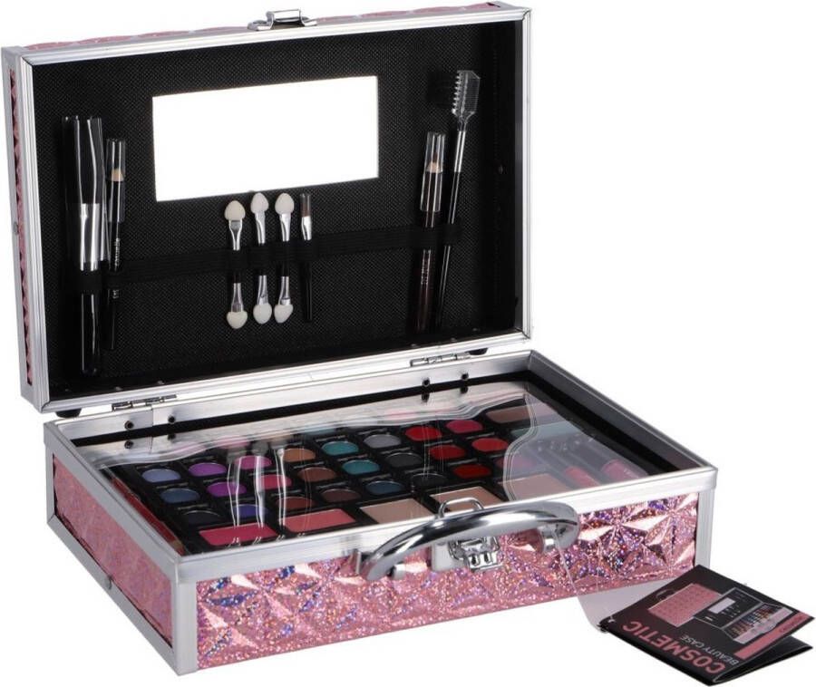Casue lle Make Up Koffer Roze Holografisch