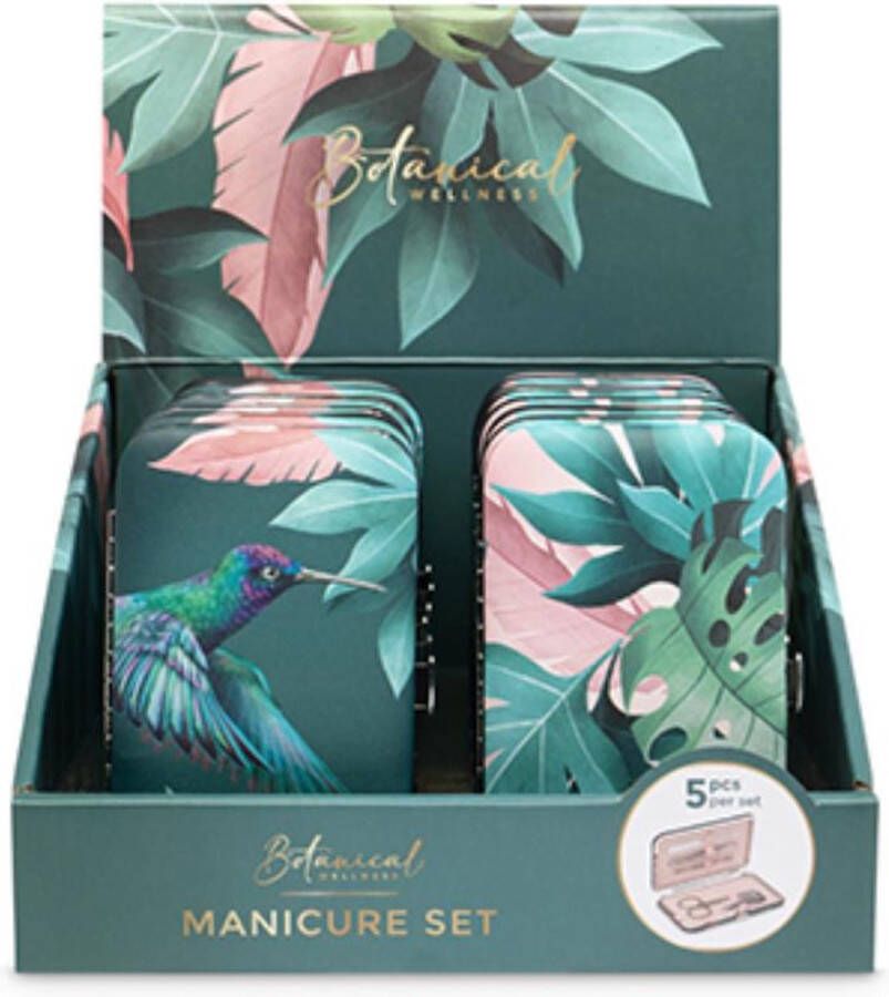 Casuelle Botanical manicureset 5-delig in etui