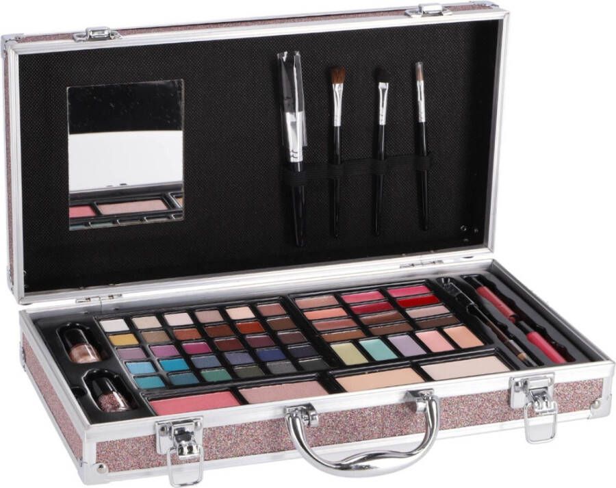 Casuelle Make-Up Koffer Multi Glitter 61 Stuks