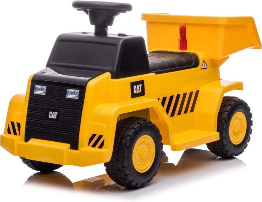 Cat Elektrische Kiepwagen 18 tot 48 maanden 6V Kinderauto Geel