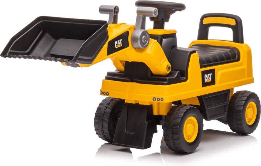 Cat Loader Loopauto Claxon Beweegbare arm 1 tot 3 jaar Geel