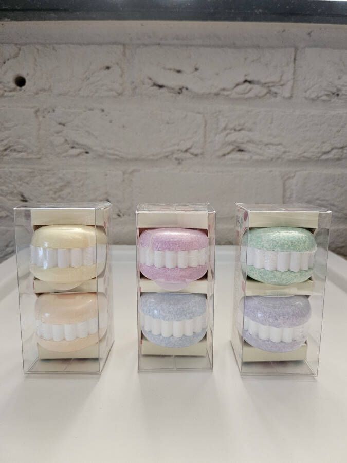 Catch & Shine Bubble Macarons badbruisballen 6 stuks
