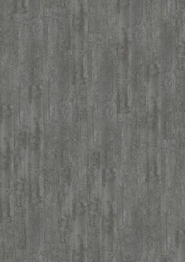 Cavalio PVC Click 0.55 design Cement Plank grey inclusief ondervloer per pak a 2.18m2 en 12 jaar garantie. Binnen 5 werkdagen geleverd