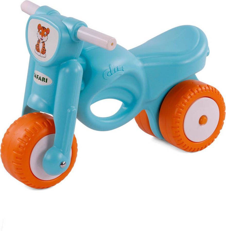 Cavallino Toys Cavallino Safari Motor Blauw Loopfiets