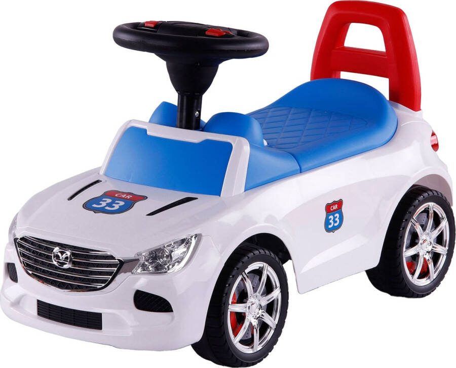 Cavallino Toys Cavallino Trendy Loopauto Wit