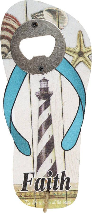 Cave & Garden Bieropener Flesopener Slipper Faith opener bier opener Fles opener bar decoratie Kroeg decoratie Houten bieropener Opener bier