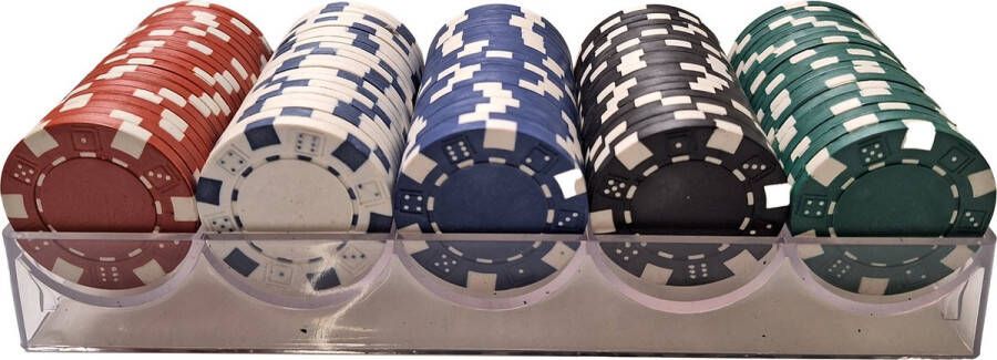 Cave & Garden Poker bakje Multi Pokerset Poker fiches Poker chips Poker set Casino chips