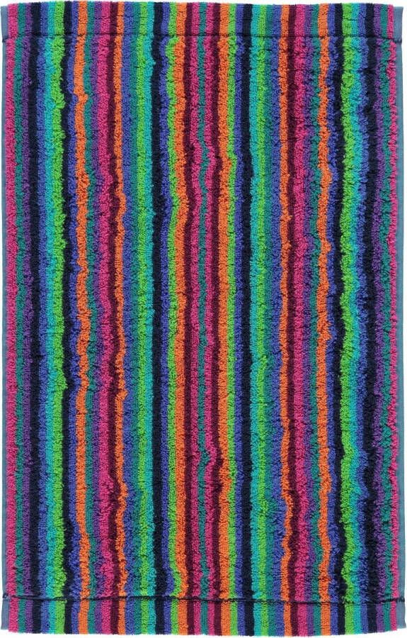 Cawö CAWÖ Lifestyle Streifen Gastendoekje Multi 30x50
