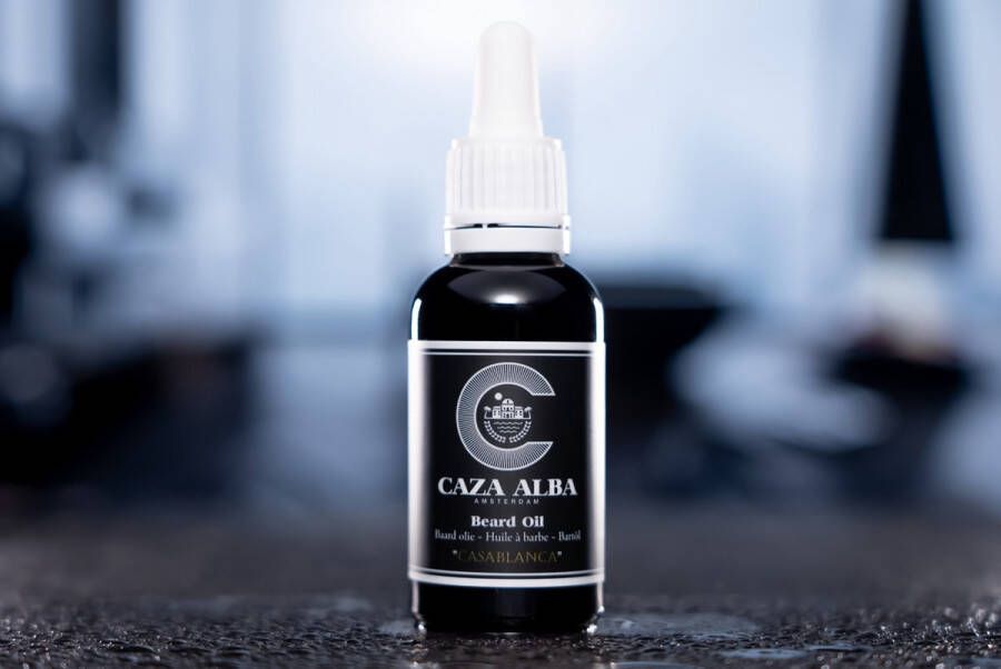Caza Alba Baardolie Casablanca Exclusieve Geur Mix van 5 bewezen hoogwaardige oliën 100% Natuurlijk Nederlandse ie