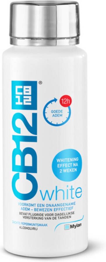 CB12 Mondwater White 250 ml