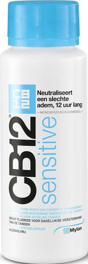 CB12 Sensitive Mondwater 250 ml Mondwater voor gevoelige tanden
