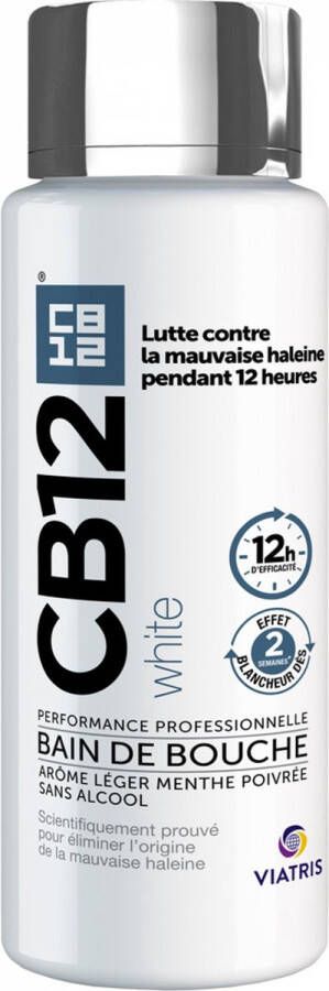 CB12 Wit Mondwater 250 ml