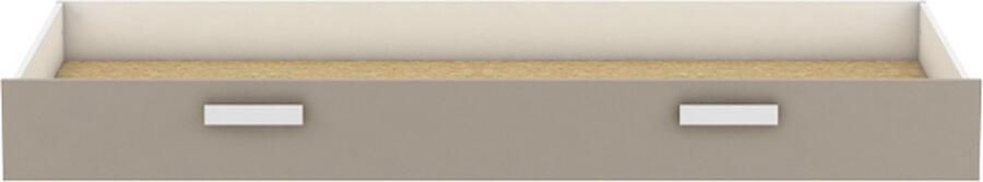 CBA Bedlade Tidelle 90 x 200 cm-mat wit beige