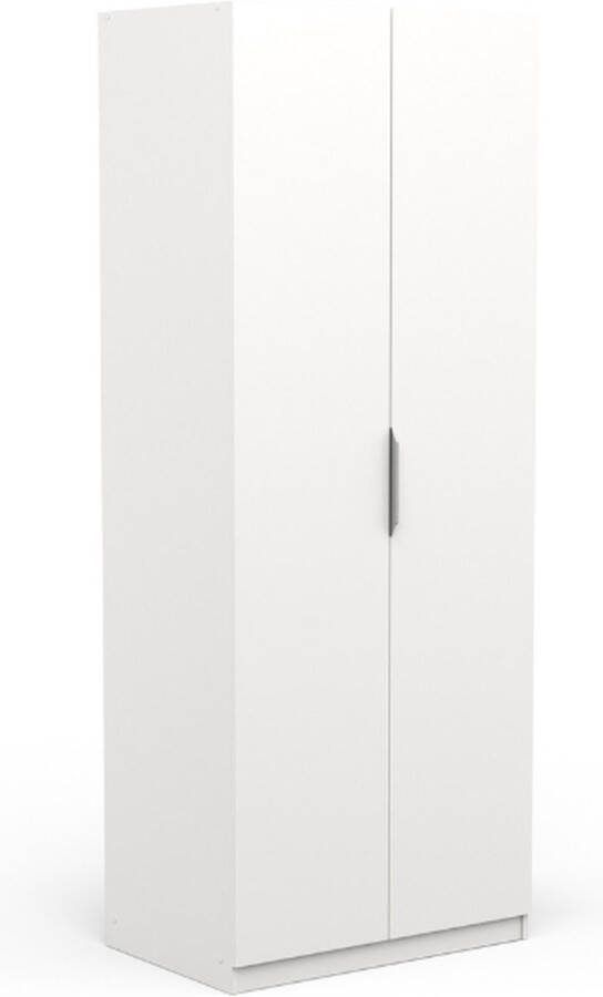CBA Garderobekast Spectre 80cm mat wit
