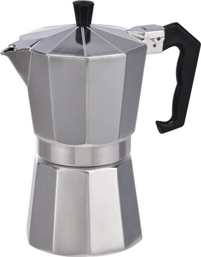 CCC Webshop Percolator espresso koffiemaker aluminium voor 4-6 kopjes basis essentieel
