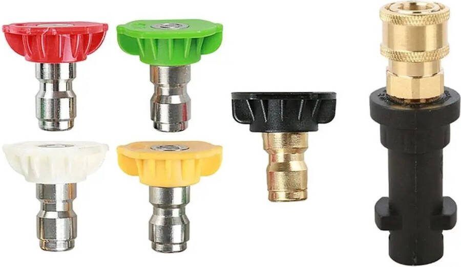 CCNL – Karcher Nozzles Quick Connect – 5 nozzles – Hogedruk reiniger koppelstuk