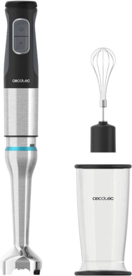 Cecotec 03972 blender Staafmixer 1500 W Zwart Roestvrijstaal