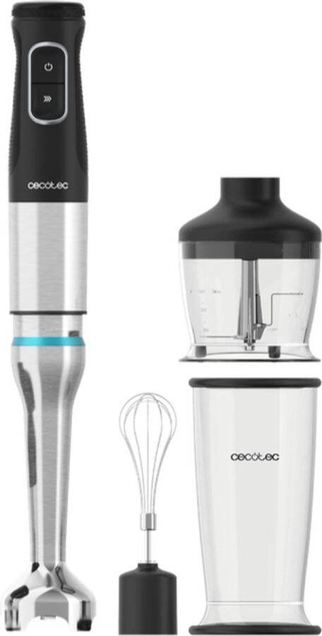 Cecotec 03976 blender Staafmixer 1500 W Zwart Roestvrijstaal
