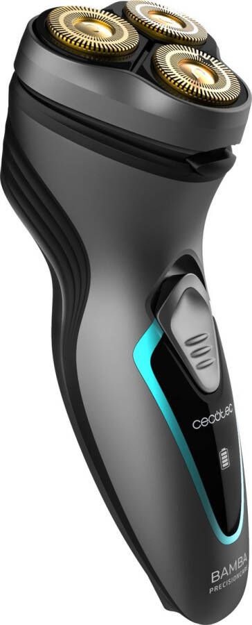 Cecotec 3D Scheerapparaat Incl. reistas Wet & Dry Trimmer voor baard PrecisionCare