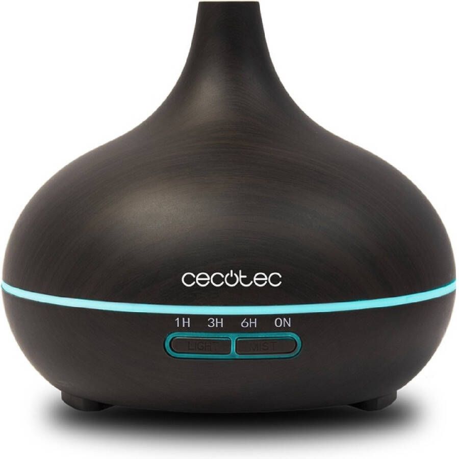 Cecotec Humidifier Scent Diffuser PURE AROMA 300 YIN Black Aluminium Plastic 300 ml (2100 W) (1 Unit)