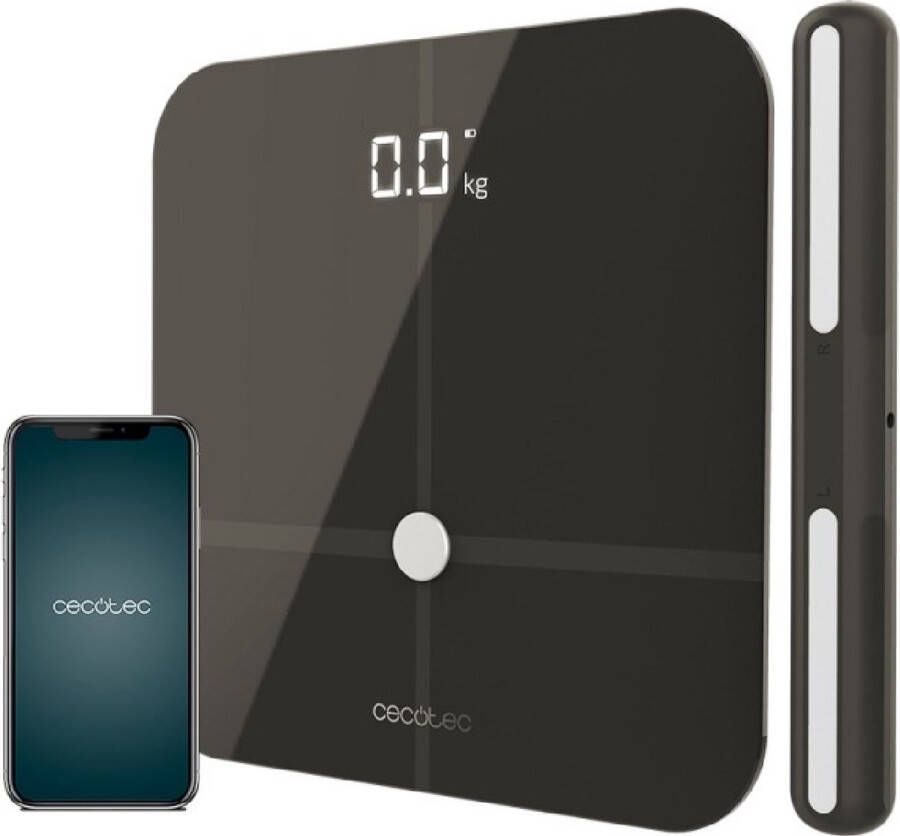 Cecotec Digitale Personenweegschaal Surface Precision 10600 Smart Healthy Pro Grijs