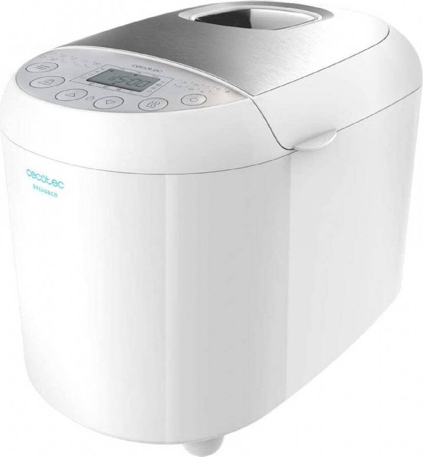 Cecotec Bread&Co 1000 Delicious broodbakmachine 550 W Wit