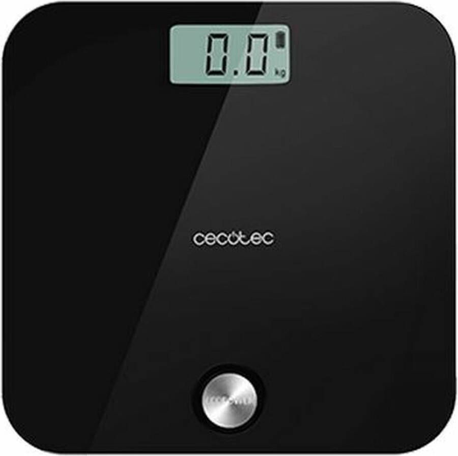 Cecotec Digitale Personenweegschaal EcoPower 10000 Healthy Black LCD 180 kg Zwart 180 kg