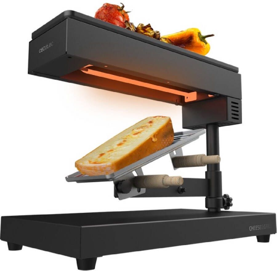 Cecotec Elektrische Barbecue Cheese&Grill 6000 600W Zwart