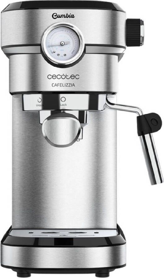 Cecotec Espressomachine Cafelizzia 790 Steel Pro. 1350 W Voor espresso en cappuccino Snelle opwarming door Thermoblock 20 bar