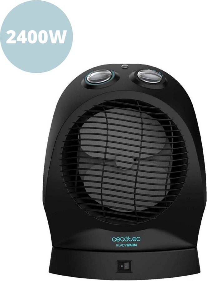 Cecotec Draagbare ventilatorkachel Ready Warm 9750 Rotate Force 2400W Elektrische kachel Ventilator kachel