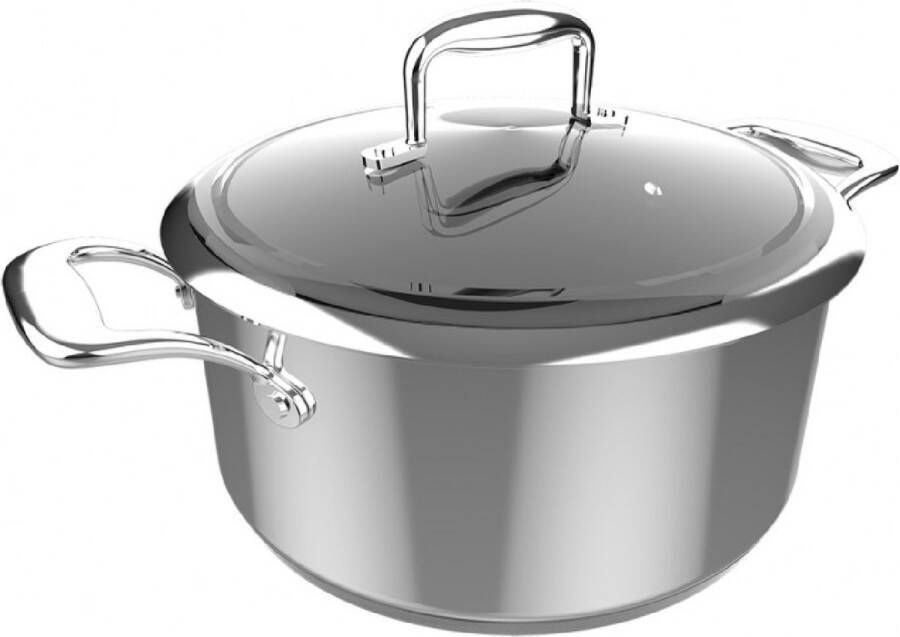 Cecotec Saucepan Polka Classy Ø 24 cm Stainless steel (4 L)