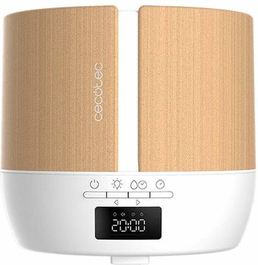 Cecotec Luchtbevochtiger PureAroma 550 Connected White Woody PureAroma 550 Connected White Woody Wit