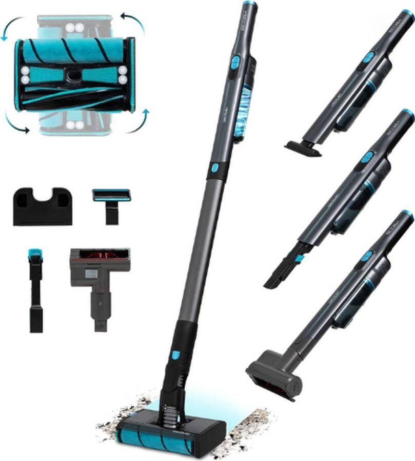 Cecotec Steelstofzuiger Draadloos Stofzuiger Steelstofzuiger Zonder Zak Op Accu Steelstofzuigers Stofzuiger Draadloos Vacuum Cleaner Wireless Stofzuiger Zonder Zak
