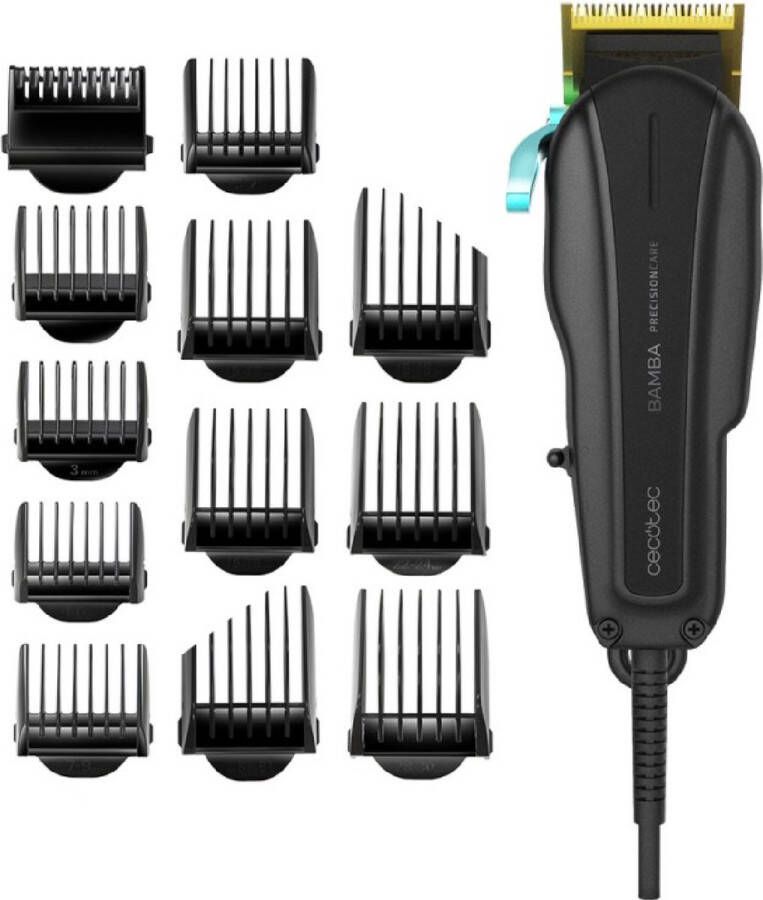 Cecotec Tondeuse Bamba PrecisionCare ProClipper Titanium 220-240 V