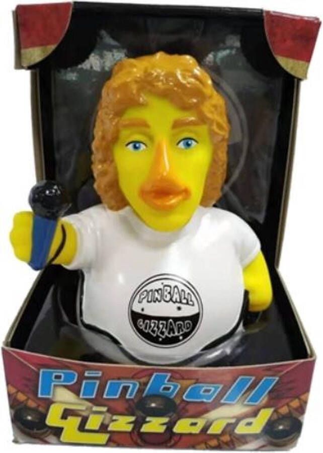 CELEBRIDUCKS PINBALL GIZZARD Duck The Who Rockband Badeendje Roger Daltrey WETTEN QUACK Thomas