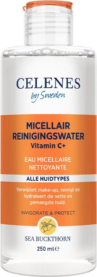 CELENES by Sweden Sea Buckthorn Reinigingswater Micellair Water Vette & Gemengde Huid 250ml