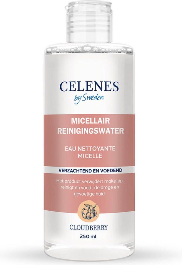 CELENES by Sweden Cloudberry Micellair Water Reinigingswater Droge & Gevoelige Huid 250ml