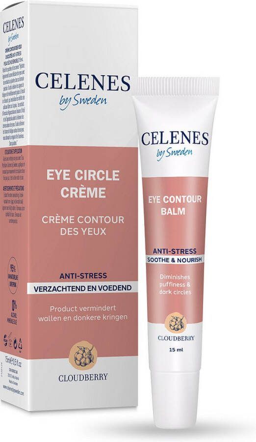 CELENES by Sweden Cloudberry Oogcontourcrème Oogcrème Anti wallen en donkere kringen 15ml