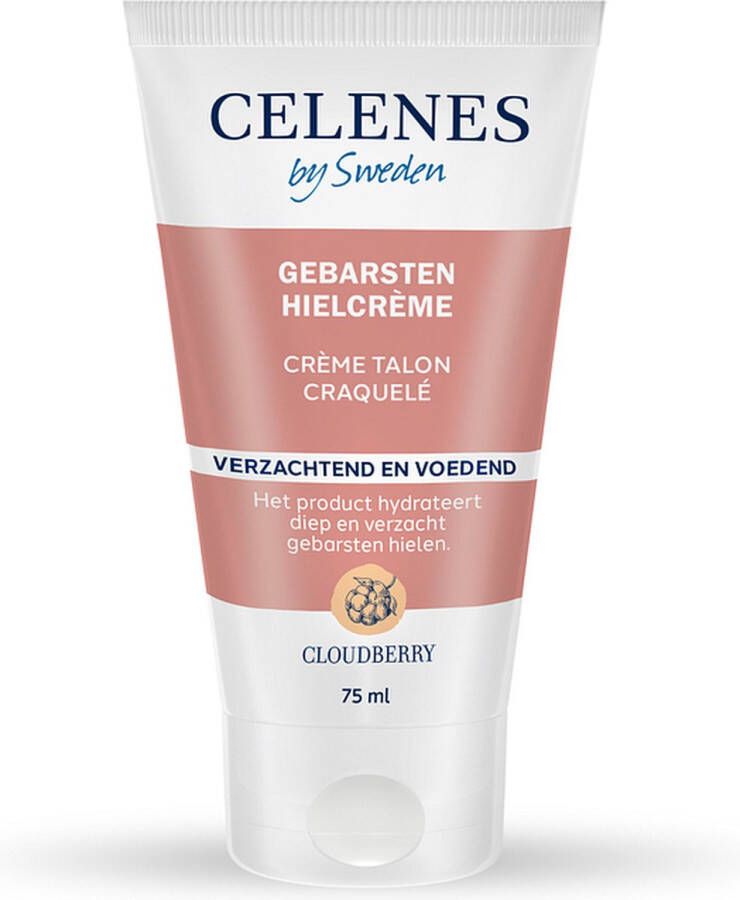 CELENES by Sweden Cloudberry Voetcrème Voetverzorging Voor droge en ruwe voeten 75ml