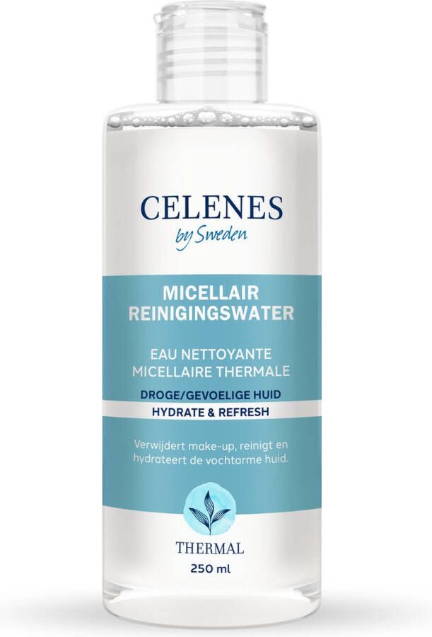 CELENES by Sweden Thermische Micellair Reinigingswater Droog Gevoelig huid 250ml