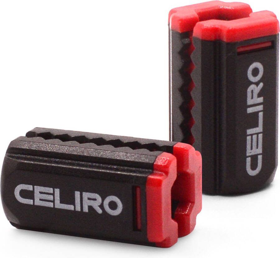 CELIRO Gereedschapskop Magnetiseerder – Past op Schroevendraaiers en Hex- Inbussleutels met een Diameter van 4 mm tot 6.35 mm (Ronde Zeskant Kop) N35 Neodymium Magneet Zelfsluitend Ontwerp – 2 Stuks