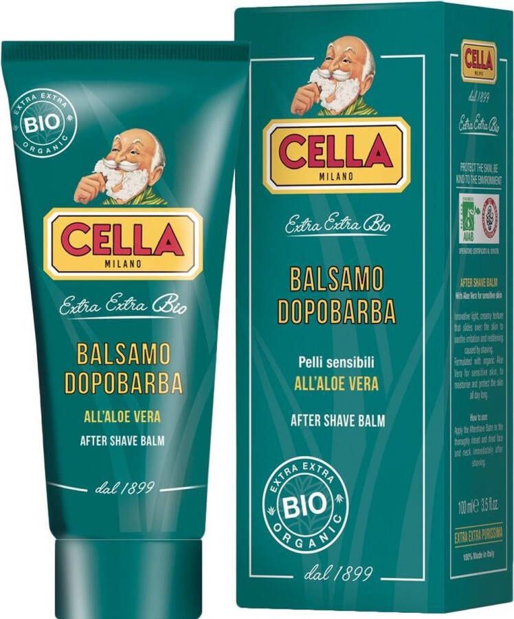 Cella Milano Aftershave Balsem Bio Aloë Vera