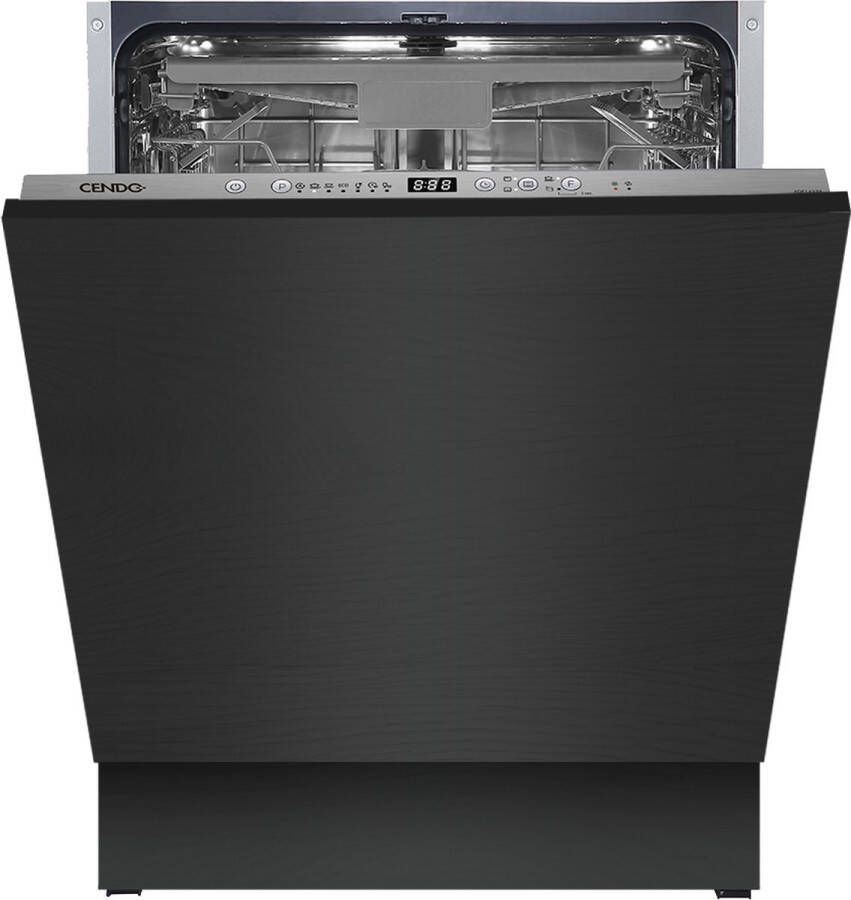 CENDO VW812D44-ECO Inbouw Vaatwasser 60 cm Besteklade Floor LED Indicatie Automatische Deuropening 44 dB