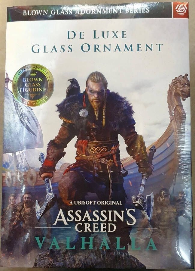 Cenega Assassin's Creed Valhalla Eivor The Wolf-Kissed De Luxe Glass Ornament